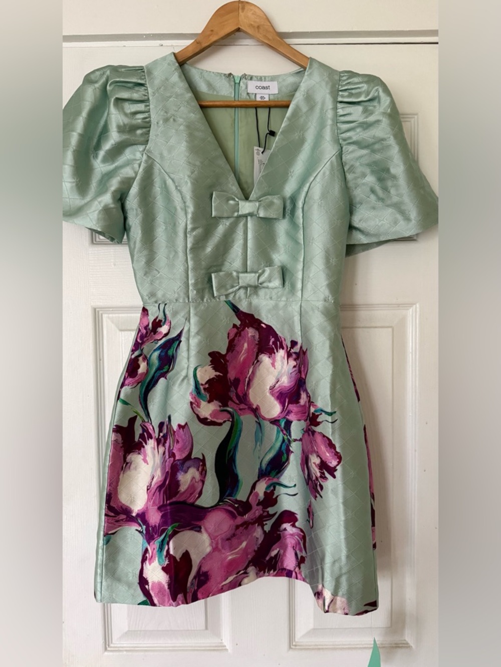Coast Mint Green Dress with Delicate Details